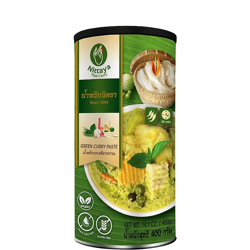 VEGAN Green Curry Paste 400g – NITTAYA