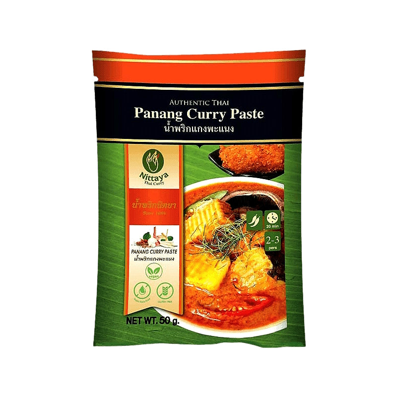 น้ำพริกแกงพะแนง (เจ) ขนาด 50 กรัม - ตรานิตยา