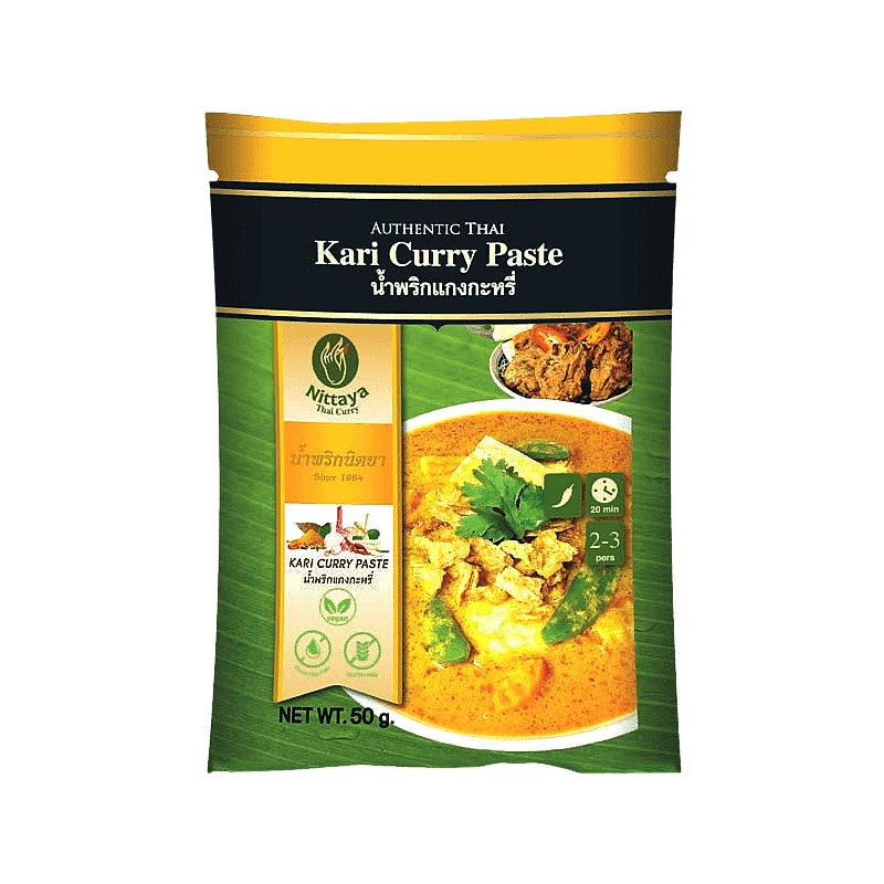 น้ำพริกแกงกะหรี่ (เจ) ขนาด 50 กรัม - ตรานิตยา