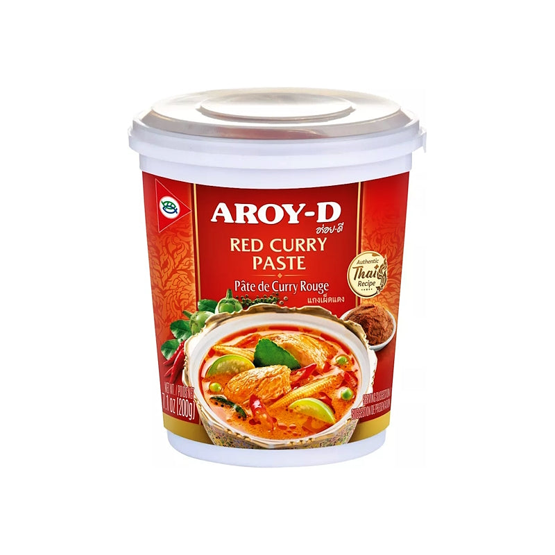 Red Curry Paste (no fish/shrimp) 200g – AROY-D