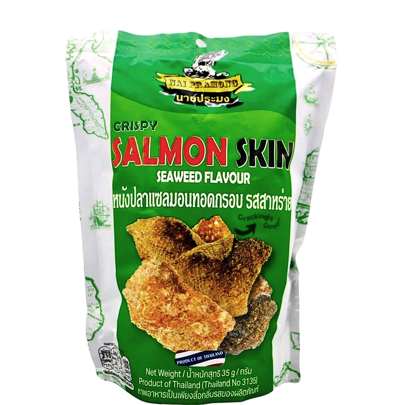 Crispy Salmon Skin – Seaweed Flavour – NAI PRAMONG