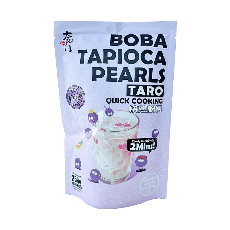 Boba Tapioca Pearls – Taro Flavour – TYM