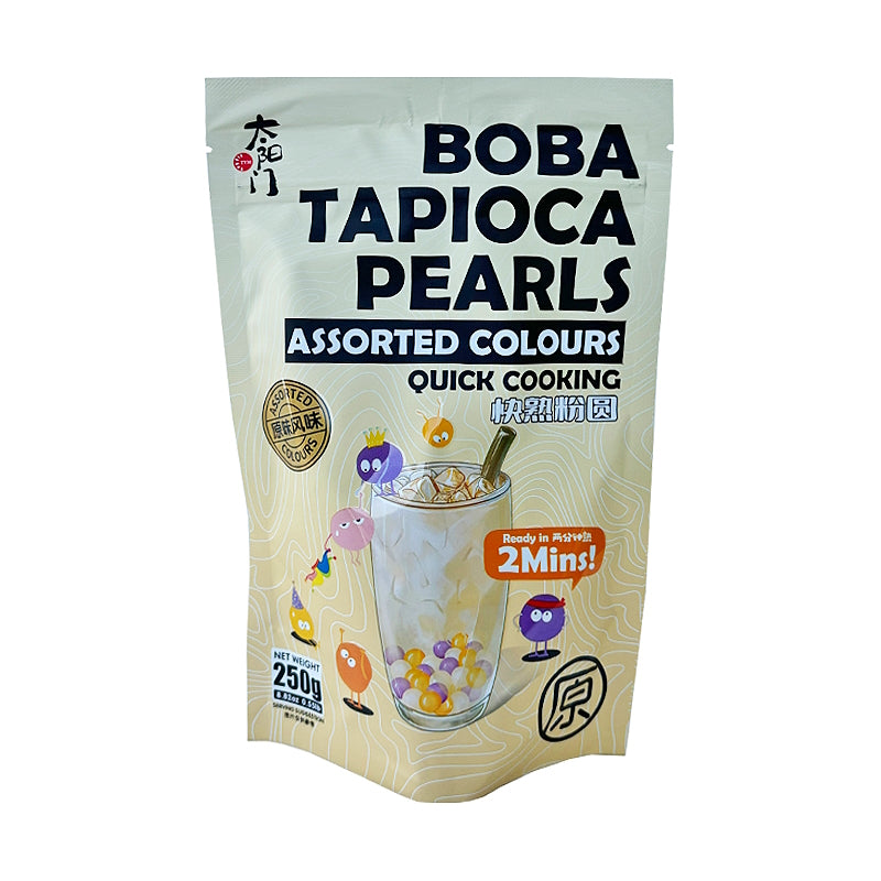 Boba Tapioca Pearls – Assorted Colours – TYM