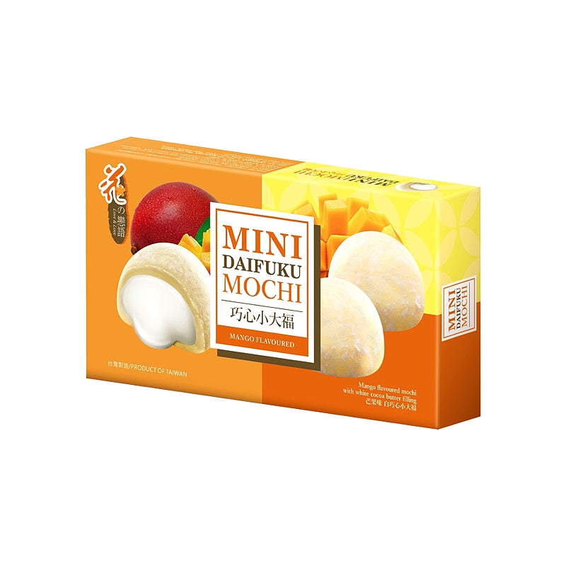 ขนมโมจิไดฟูกุ รสมะม่วง ขนาด 80 กรัม - ตรา LOVE & LOVE