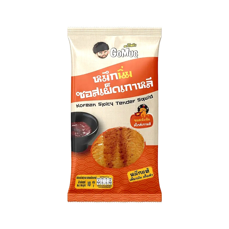 หมึกนิ่ม ซอสเผ้ดเกาหลี ขนาด 10 กรัม - ตราโกหมึก