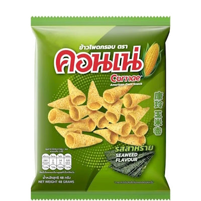 ข้าวโพดกรอบ รสสาหร่าย ขนาด 48 กรัม - ตราคอนเน่