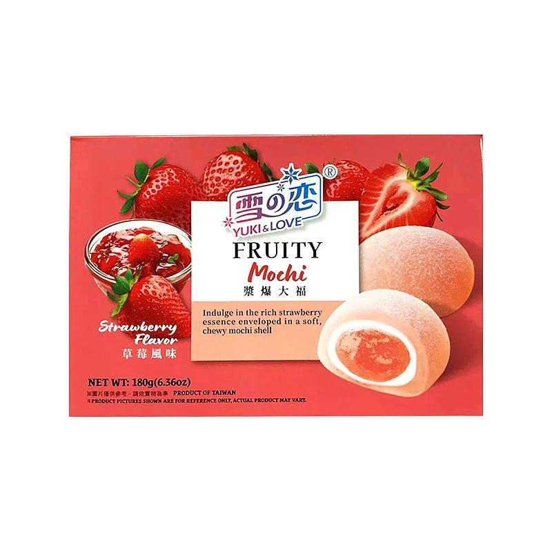 Fruity Mochi – Strawberry Flavour – YUKI & LOVE