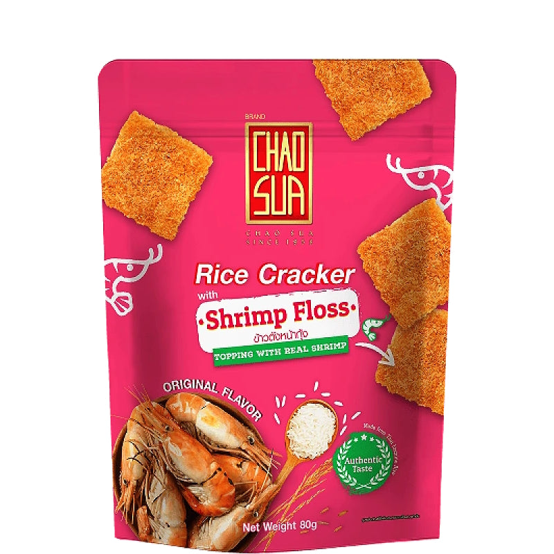 Rice Cracker with Shrimp Floss – Original – CHAO SUA