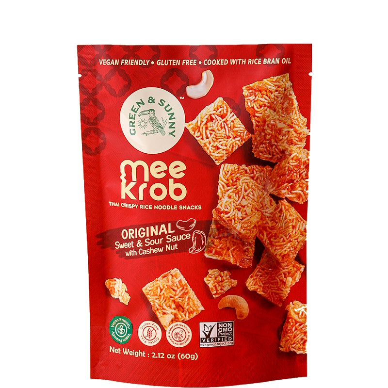 MEE KROB Crispy Rice Snack – Original Flavour – GREEN & SUNNY