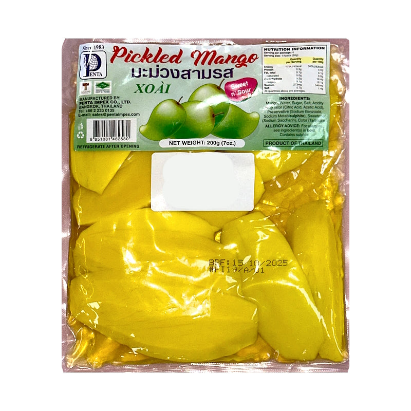 Pickled Mango Sweet & Sour 200g – PENTA