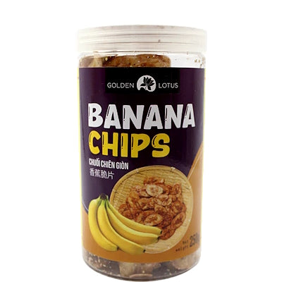 Banana Chips with Sugar & Sesame – GOLDEN LOTUS