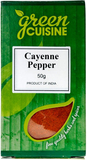 Cayenne Pepper 50g - GREEN CUISINE