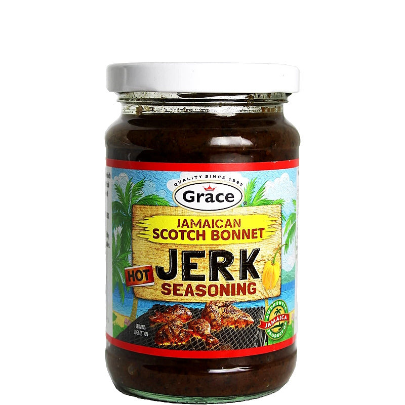 Jamaican Scotch Bonnet HOT Jerk Seasoning - GRACE