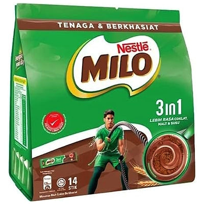 MILO 3in1 Instant Chocolate Malt Beverage 14x33g – NESTLE