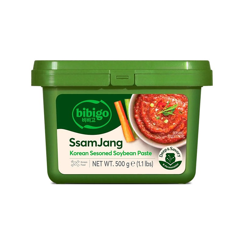 Korean Seasoned Soybean Paste (Ssamjang) 500g - BIBIGO