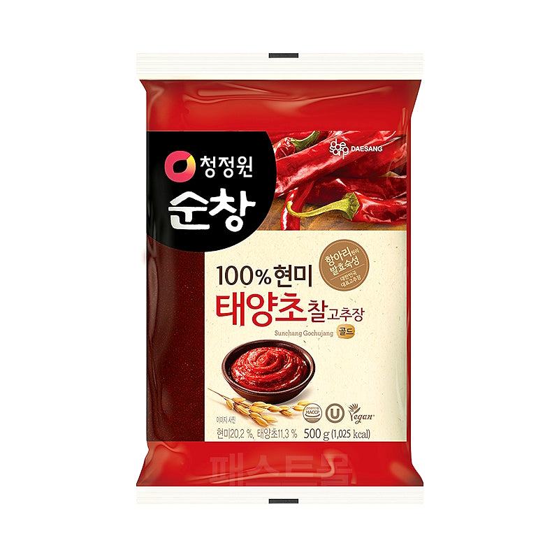 Brown Rice Gochujang Red Pepper Paste 500g (Refill Pack) - DAESANG