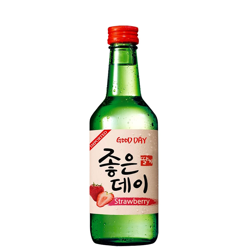 GOOD DAY Soju - Strawberry Flavour 360ml - MUHAK