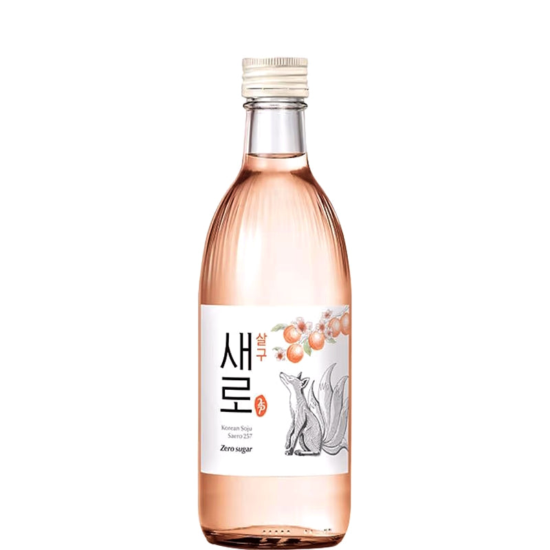 Saero (zero-sugar) Soju - Apricot Flavour - LOTTE