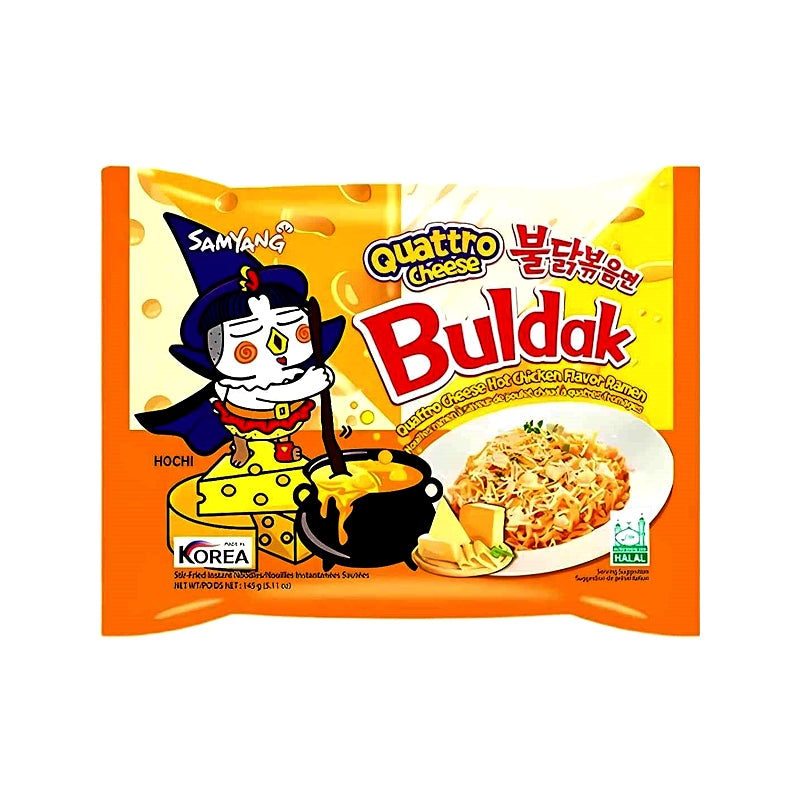 QUATTRO CHEESE Flavour Hot Chicken Ramen - SAMYANG