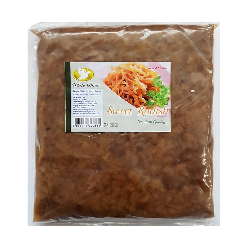Chopped Sweet Radish - WHITE DOVE