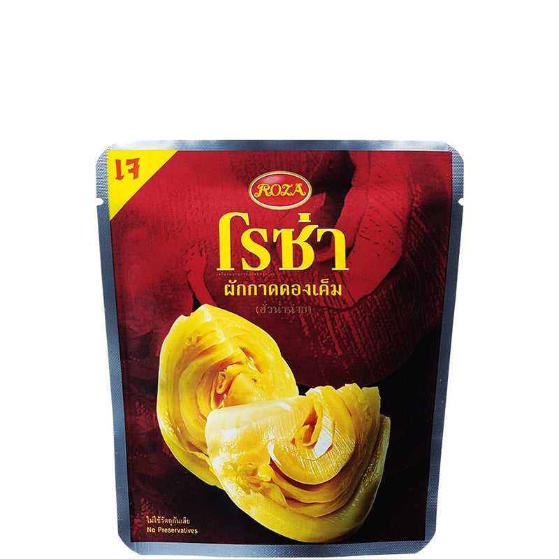 ผักกาดดองเค็ม (ฮั่วนำฉ่าย) ขนาด 145 กรัม - ตราโรซ่า