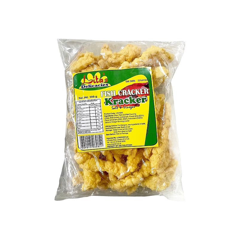 Fish Crackers - Salt & Vinegar - LITA'S