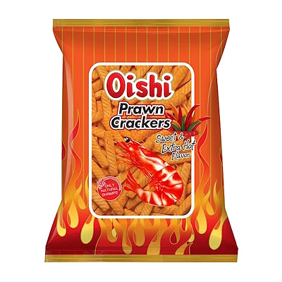 Prawn Crackers - Sweet & Extra Hot - OISHI