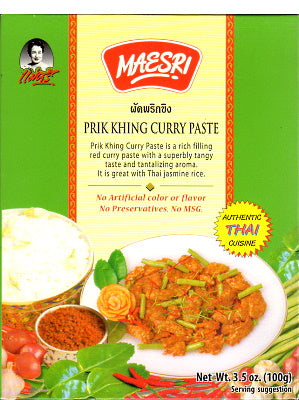 Prik Khing Curry Paste 100g - MAE SRI