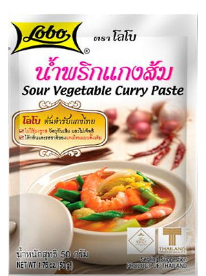 Sour Vegetable Curry Paste - LOBO