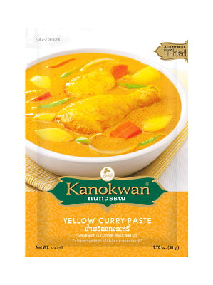 Yellow Curry Paste 50g - KANOKWAN