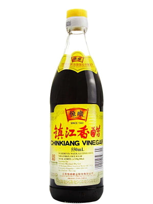 Chinkiang (black) Vinegar 550ml - HENG SHUN
