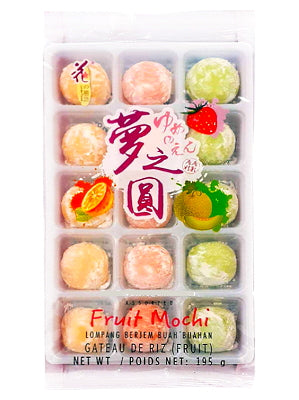 Assorted Fruit Mochi 195g - LOVES FLOWER