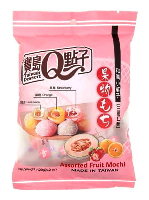 Assorted Fruit Mochi 120g – Q Brand