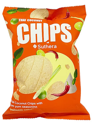 Thai Coconut Chips – Tom Yum Flavour – SUTHERA