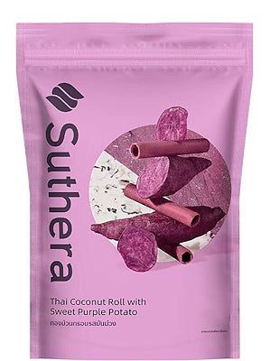 Thai Coconut Rolls with Purple Potato – SUTHERA