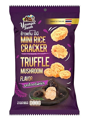 Thai Mini Rice Crackers – Truffle Mushroom Flavour – YOUNGER FARM