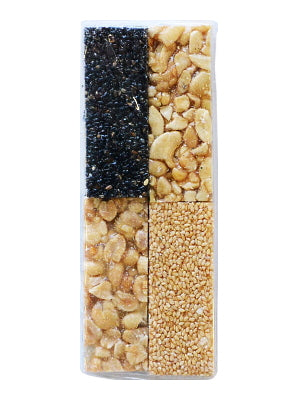 Assorted Cashew Nut, Peanut & Sesame Seed Crisp Slices - YEN NHUNG