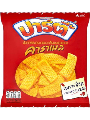 Butter Caramel Coated Fried Yam Chips - PARTY