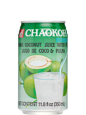 Coconut Juice with Pulp 350ml - CHAOKOH