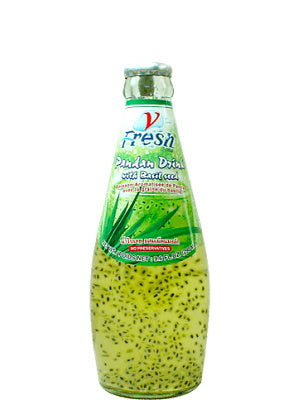 Pandan Drink with Basil Seed - V-FRESH