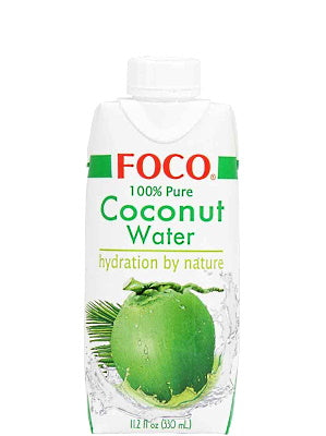 100% Natural Coconut Water 330ml – FOCO