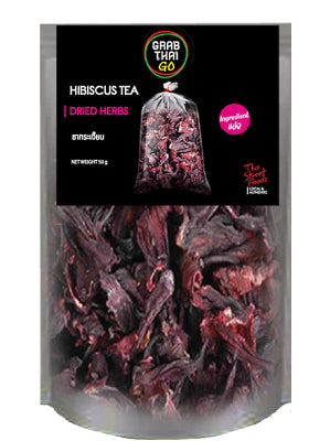 Dried Hibiscus 50g – GRAB THAI