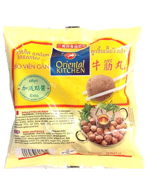Beef Nerve Meatballs 250g - ORIENTAL KITCHEN