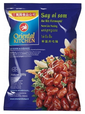 Fermented Pork Sausage (Sai Gor Isaan) - ORIENTAL KITCHEN