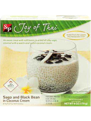 Sago & Black Bean in Coconut Cream - S&P