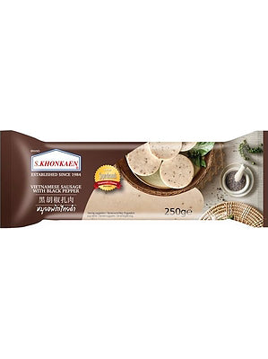 Frozen Vietnamese Style Sausage with Black Pepper – S.KHONKAEN