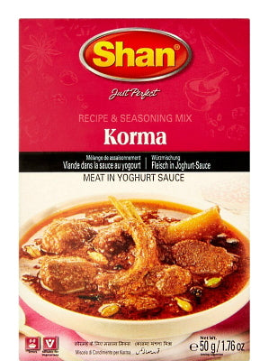 KORMA Recipe & Seasoning Mix - SHAN