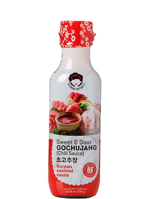 Korean Sweet & Sour Chilli Sashimi Sauce (Gochujang) - AJUMMA REPUBLIC