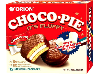 CHOCO-PIE (Korean Version) 12pcs - ORION