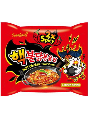 "2x SPICY" Chicken Flavour Ramen - SAMYANG